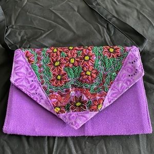 Hand stitched mexican crossbody